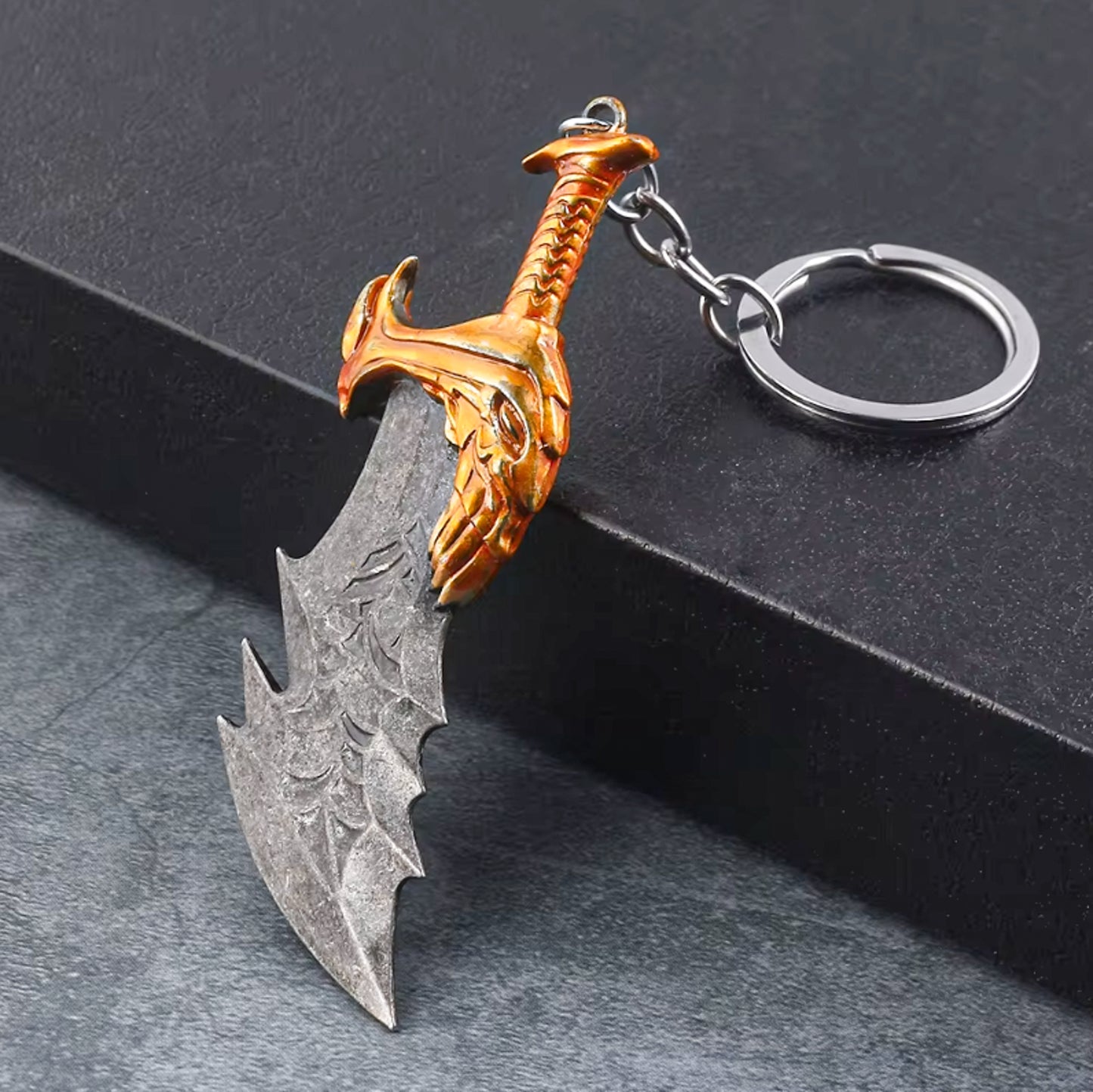 God of War Kratos Weapon Blade of Chaos Keychain