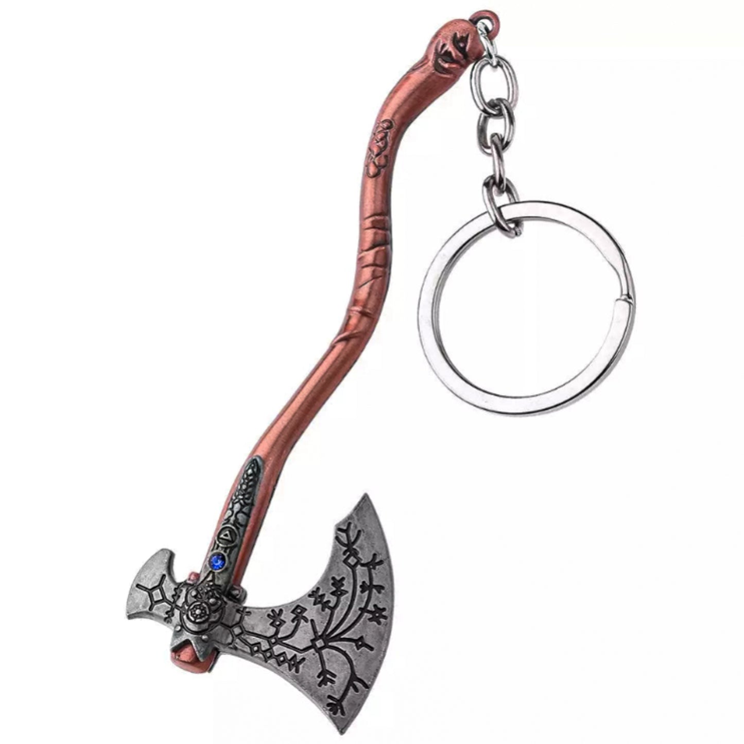 God of War Inspired Kratos Leviathan Axe Keychain