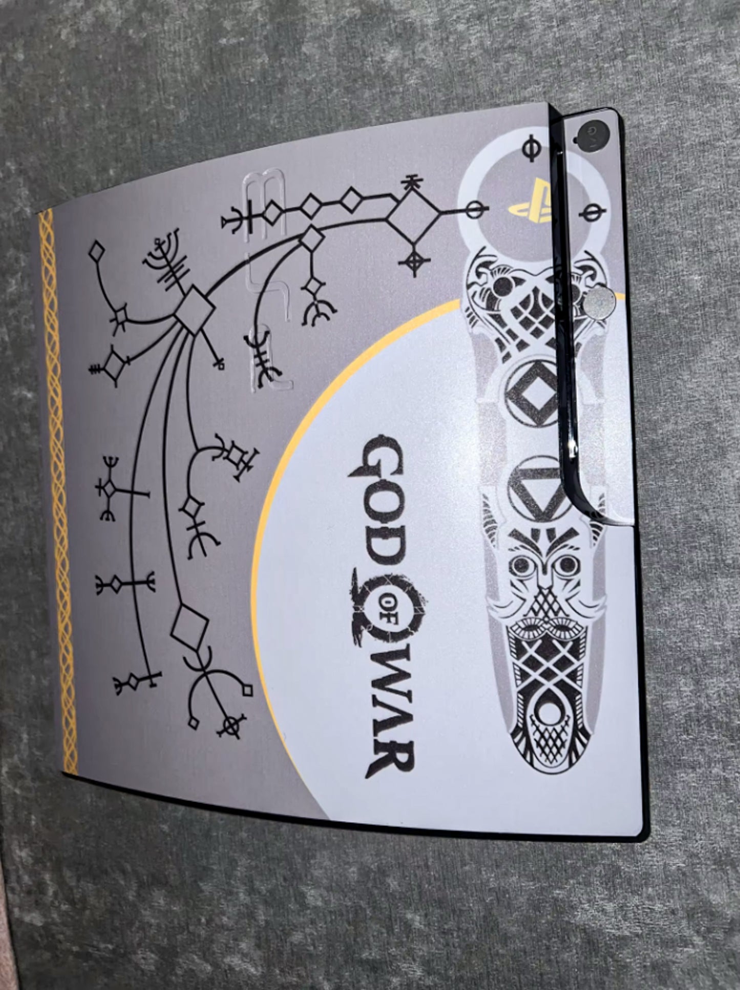 God of War Skin for PS3 Slim Console and Controllers Vinyl Skin Cover