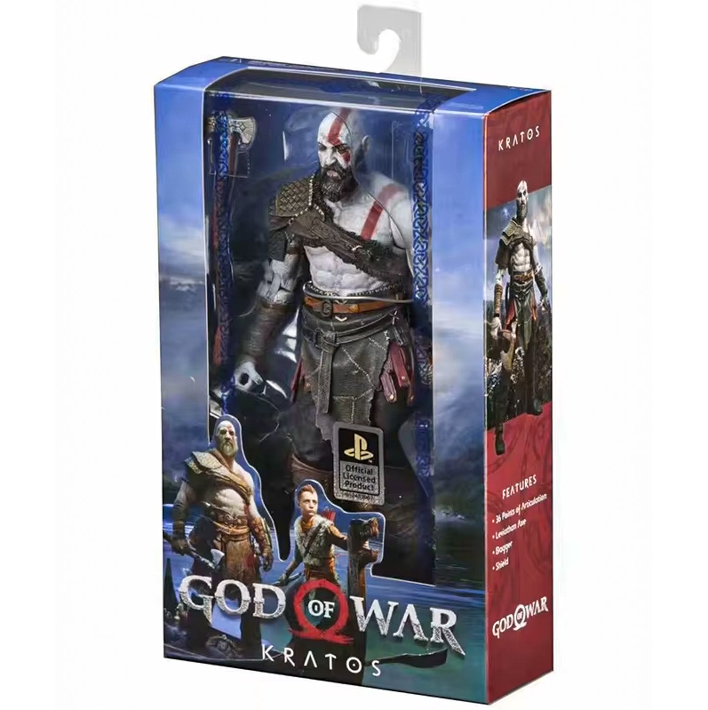 God of War 4 Kratos Action Figure Collectible 18cm Model