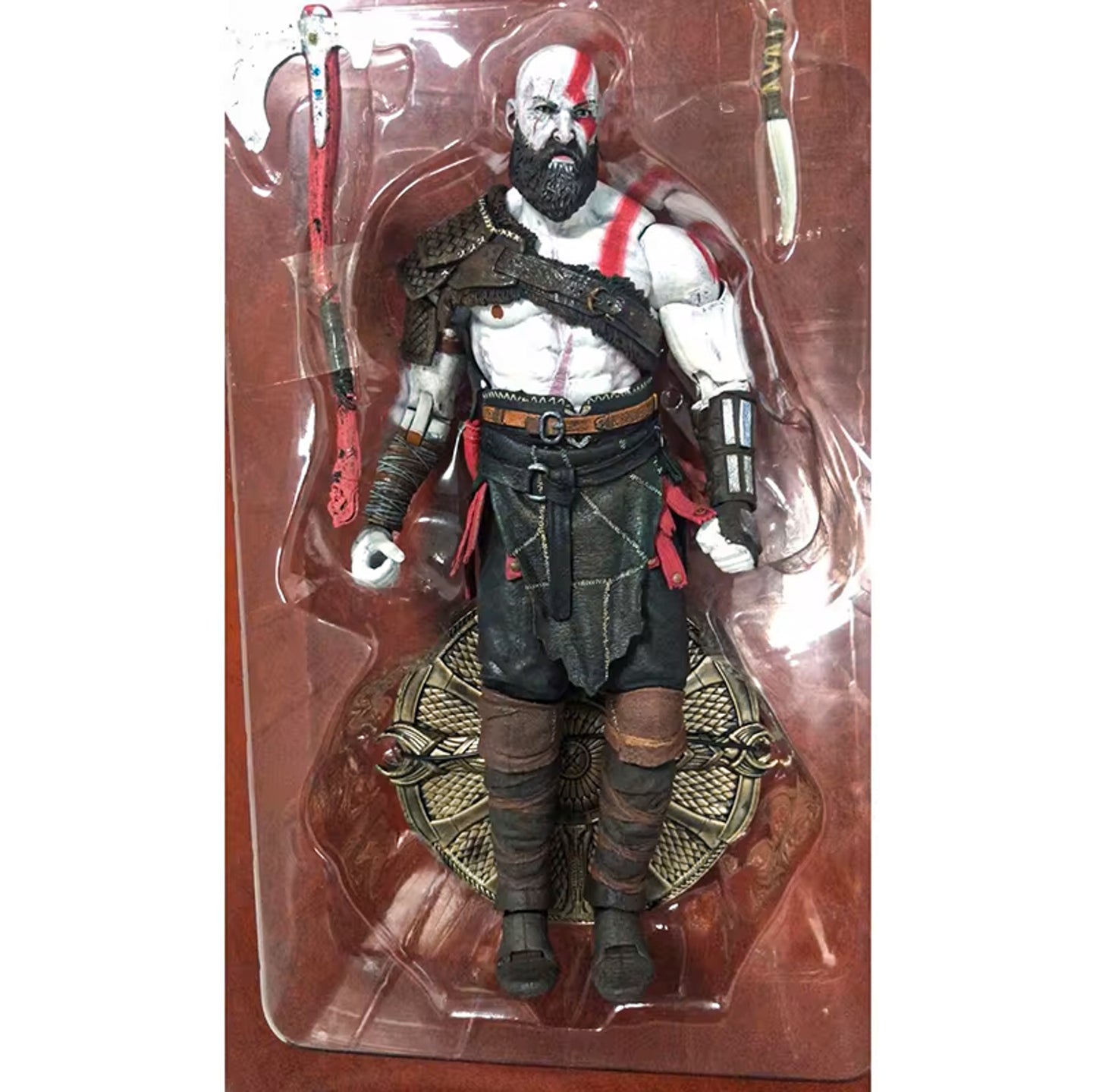 God of War 4 Kratos Action Figure Collectible 18cm Model