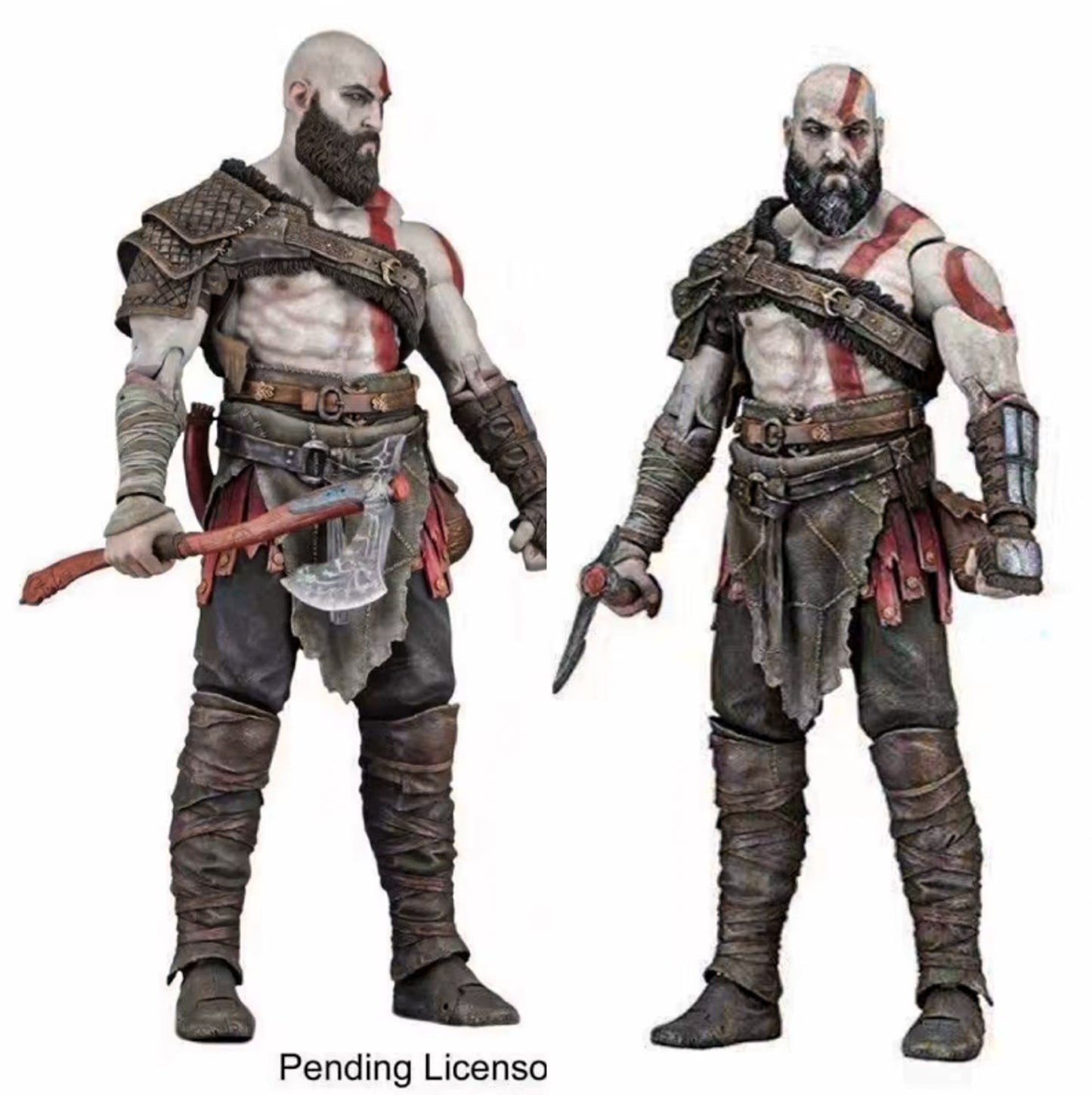 God of War 4 Kratos Action Figure Collectible 18cm Model