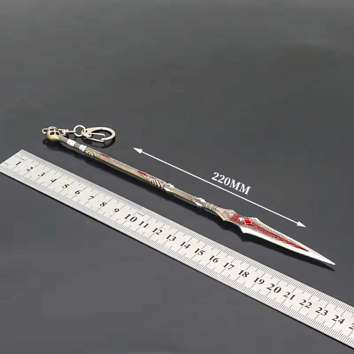 God of War Ragnarok Draupnir Spear 22cm Metal Weapon