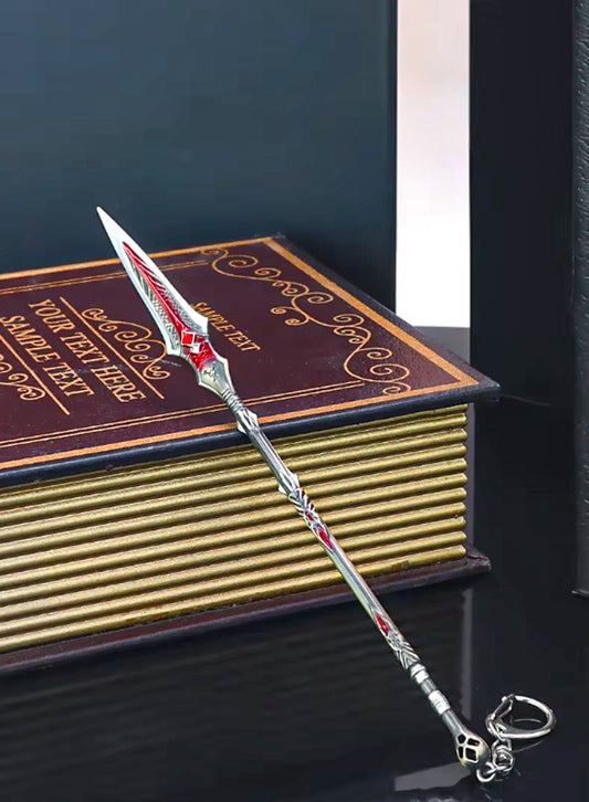 God of War Ragnarok Draupnir Spear 22cm Metal Weapon - 6.8cm Stand Available at 2Fast2See.co