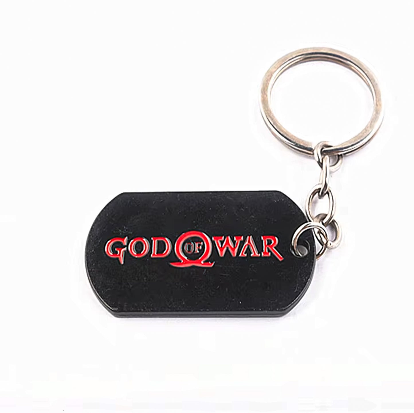 God of War Game Tag Keychain