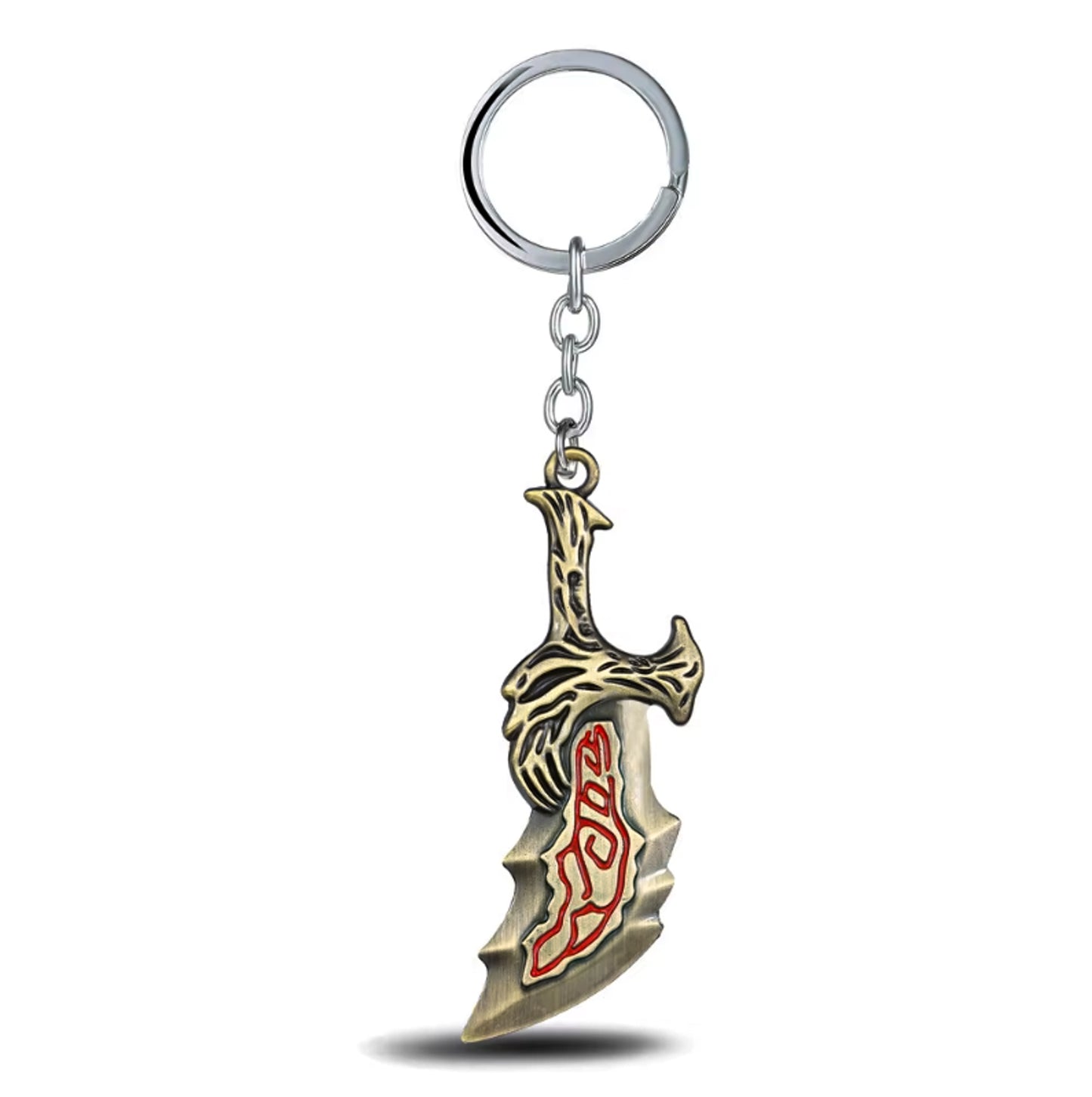 God of War 5 Kratos Blade of Chaos Game Keychain - Blade with Keychain Available at 2Fast2See.co