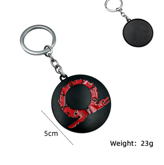 God Of War 4 Game Logo Keychain Souvenir Gift - Default Title Available at 2Fast2See.co