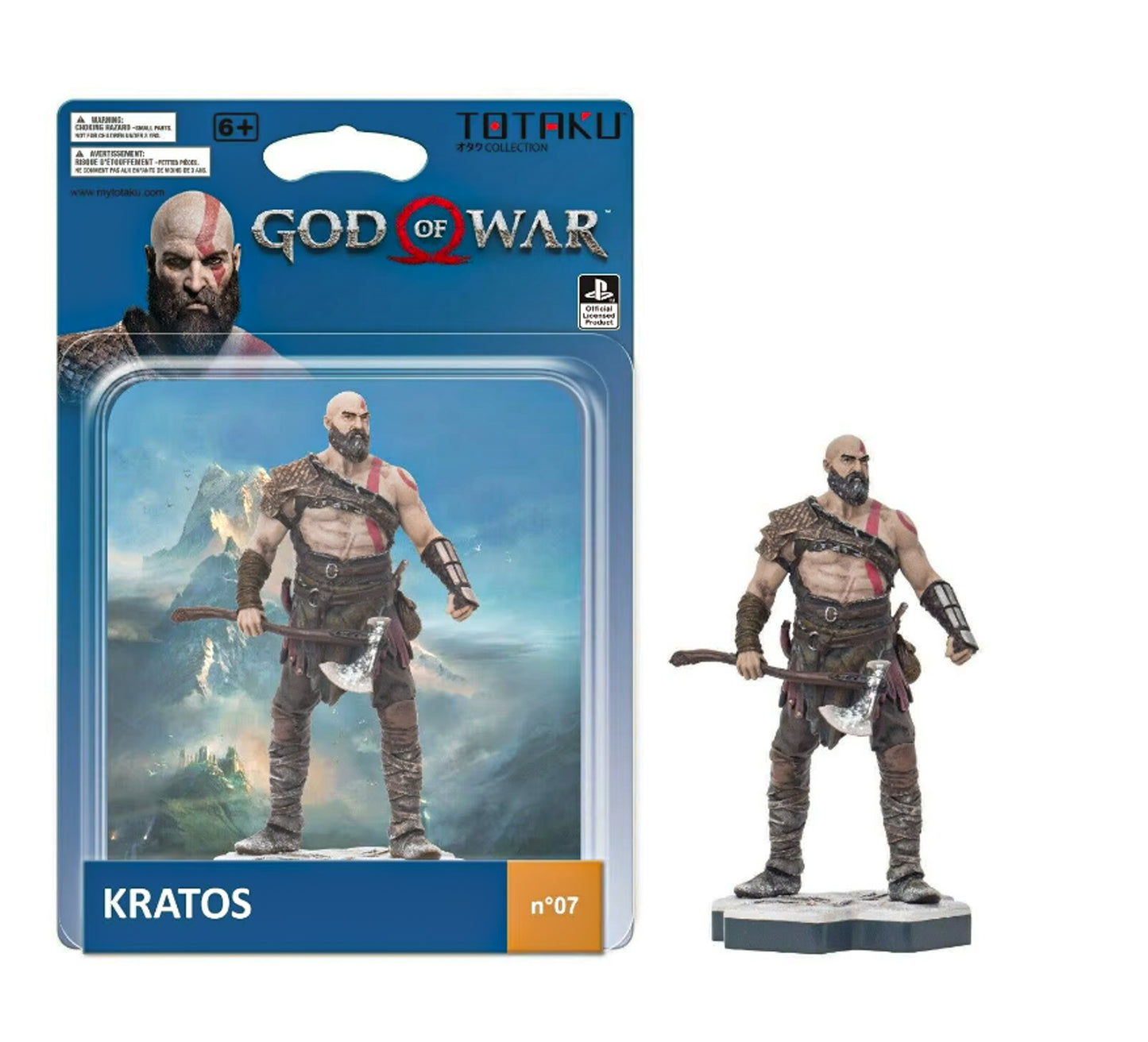 God of War Totaku Kratos & Atreus PS Game Figures
