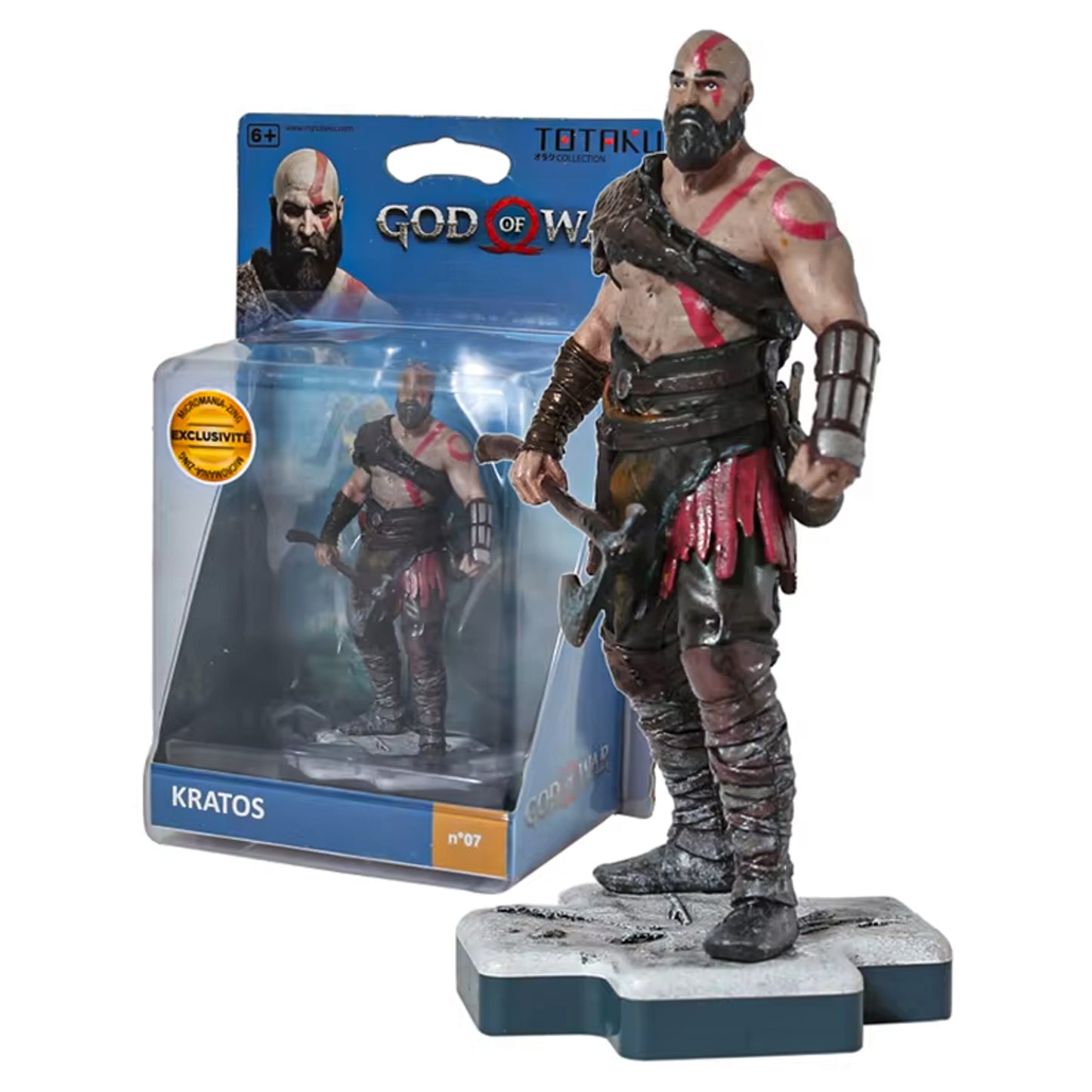God of War Totaku Kratos & Atreus PS Game Figures