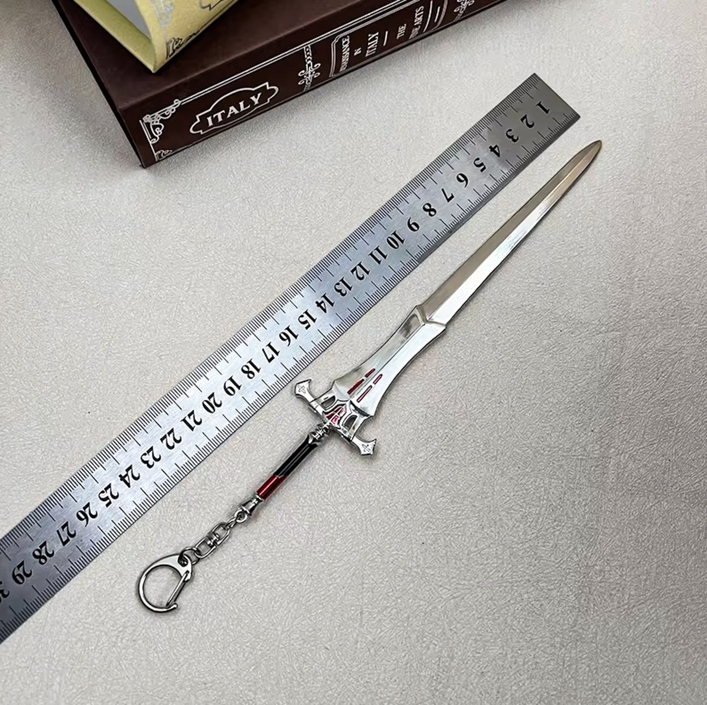 Final Fantasy XVI Invictus Sword 22cm Clive Rosfield Metal Weapon Model