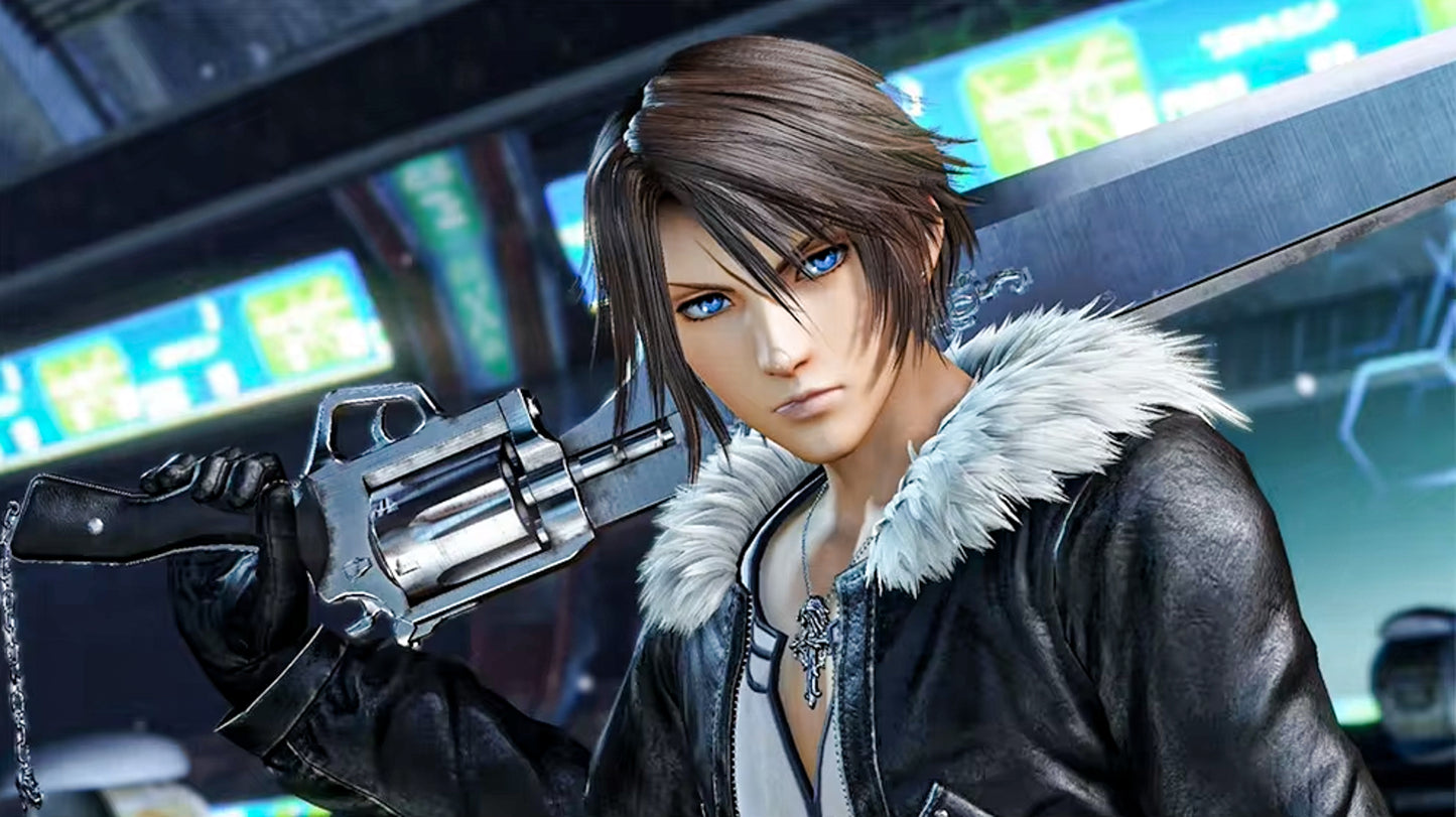 Final Fantasy VIII 22cm Revolver Gunblade Squall Leonhart Metal Weapon
