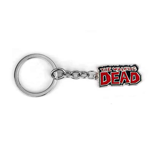 The Walking Dead Metal Keychain - Default Title Available at 2Fast2See.co