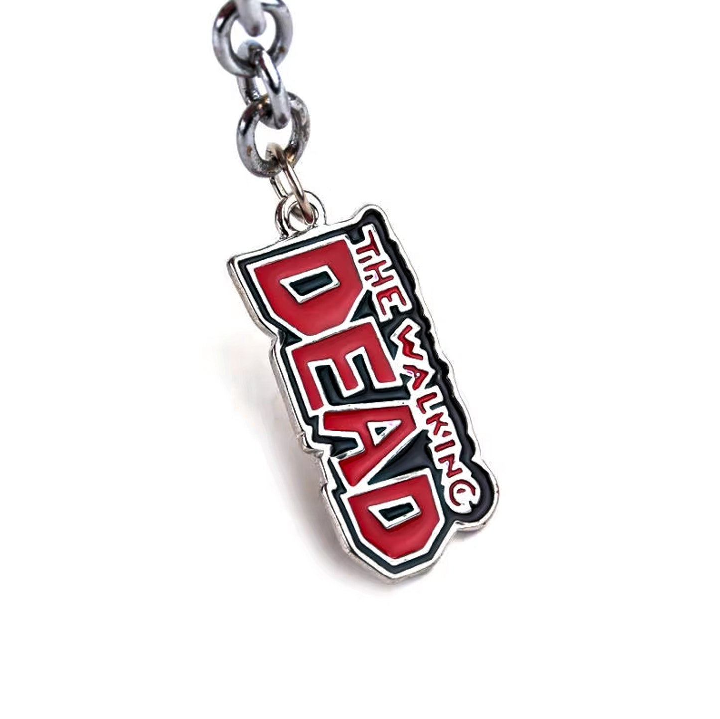 The Walking Dead Metal Keychain