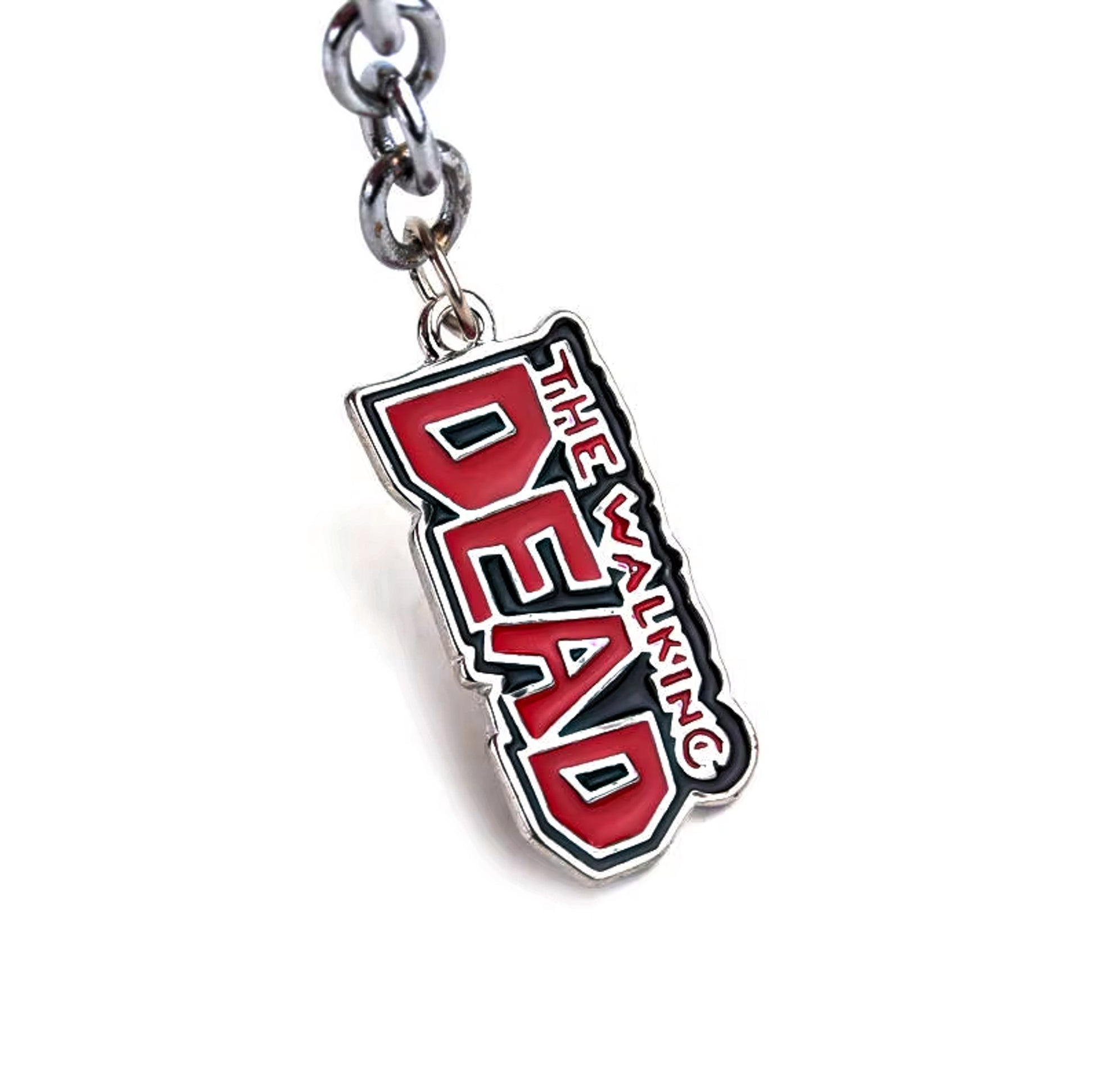 The Walking Dead Metal Keychain - Default Title Available at 2Fast2See.co