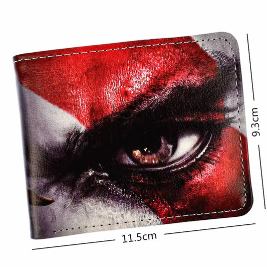 God of War Kratos Inspired PU Leather Wallet - Default Title Available at 2Fast2See.co