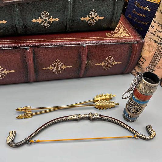 God of War Atreus Metal Weapon 18cm Talon Bow - Talon Bow Available at 2Fast2See.co