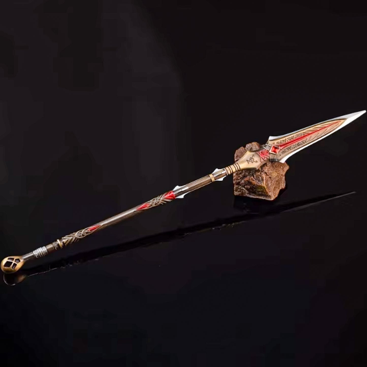 God of War Draupnir Spear 35cm Metal Weapon Model
