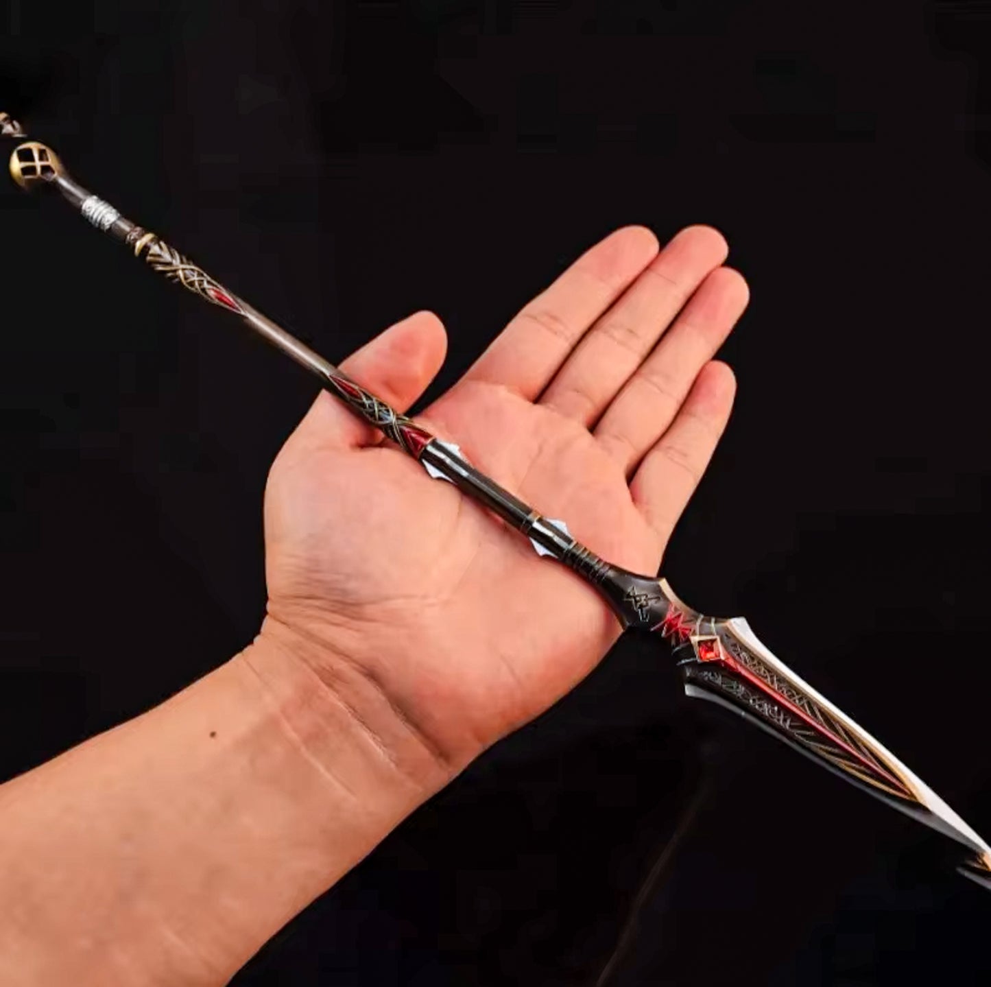 God of War Draupnir Spear 35cm Metal Weapon Model