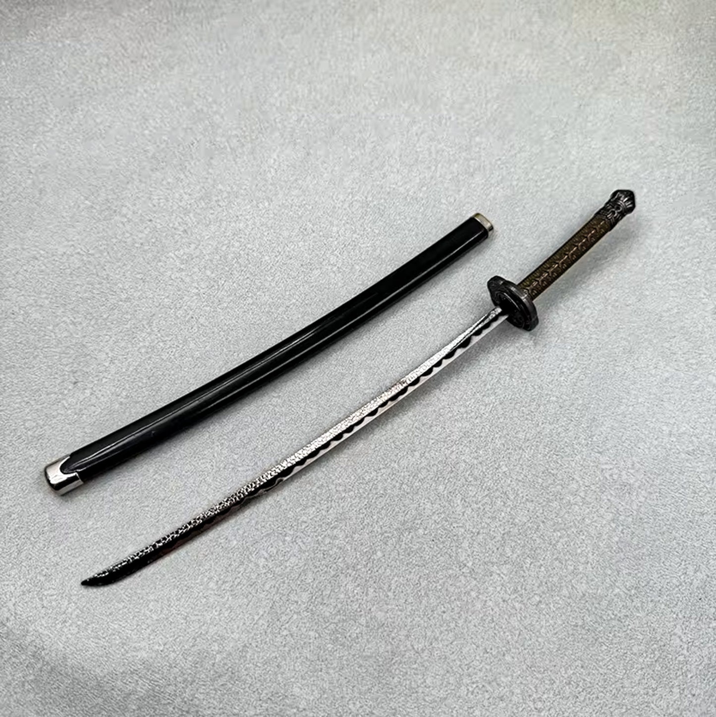 Elden Ring 26cm Moonveil Katana Magma Wyrm Metal Weapon