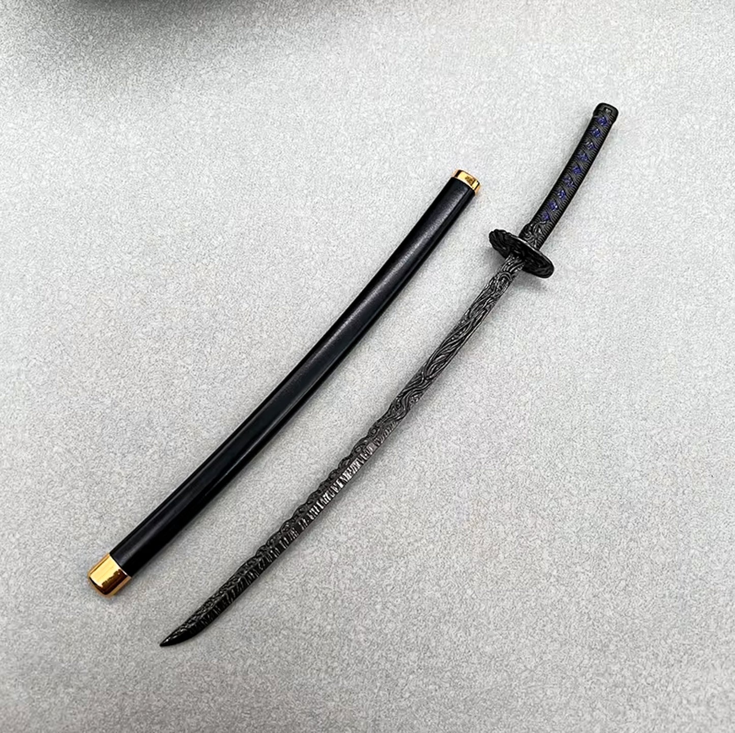 Elden Ring 26cm Star Shadow Katana Metal Weapon Game Replica Model