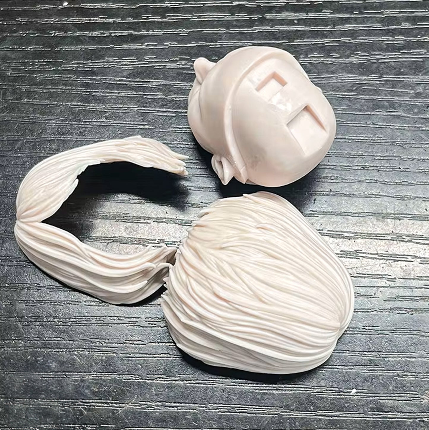 Resident Evil Ashley Head Sculpt Carving Model Unpainted - Default Title Available at 2Fast2See.co