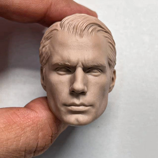 Henry Cavill Head Sculpt Carving 1/6 Scale Unpainted Model - Default Title Available at 2Fast2See.co