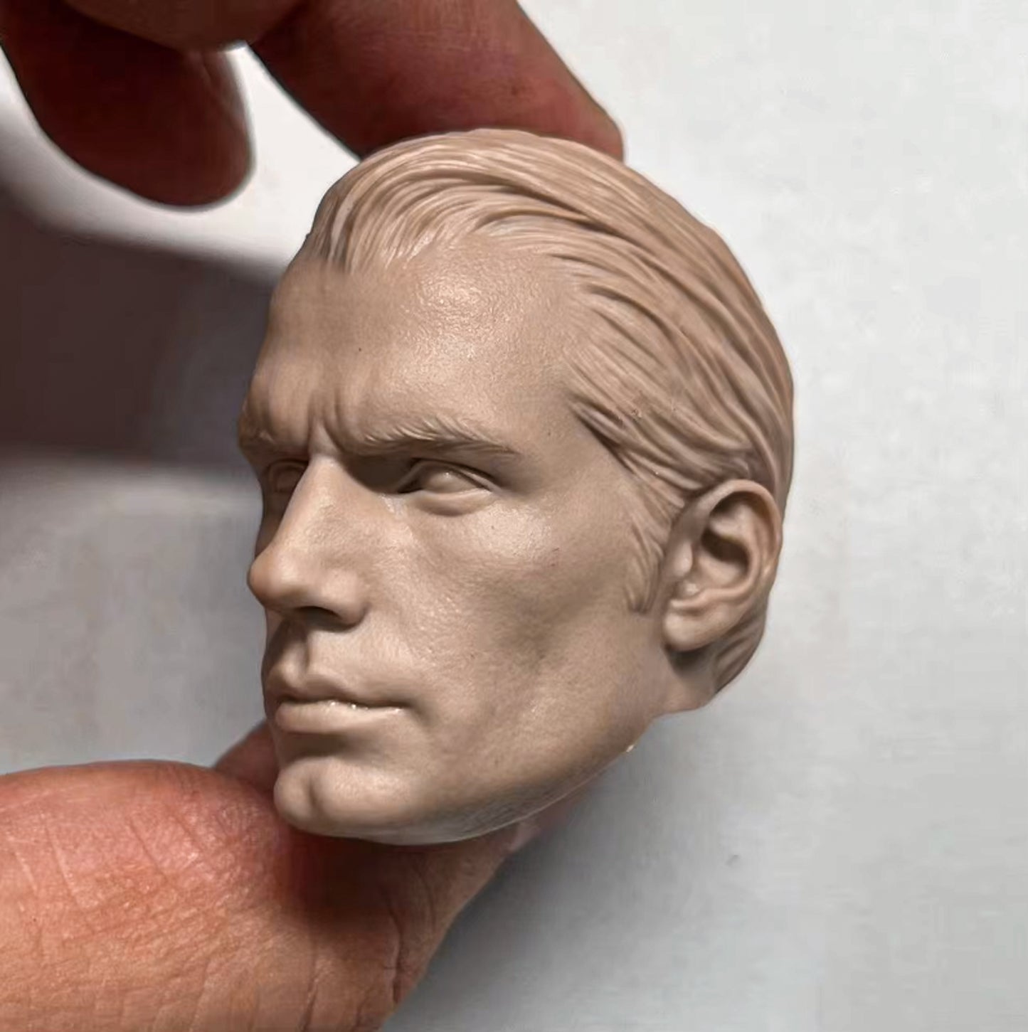 Henry Cavill Head Sculpt Carving 1/6 Scale Unpainted Model - Default Title Available at 2Fast2See.co