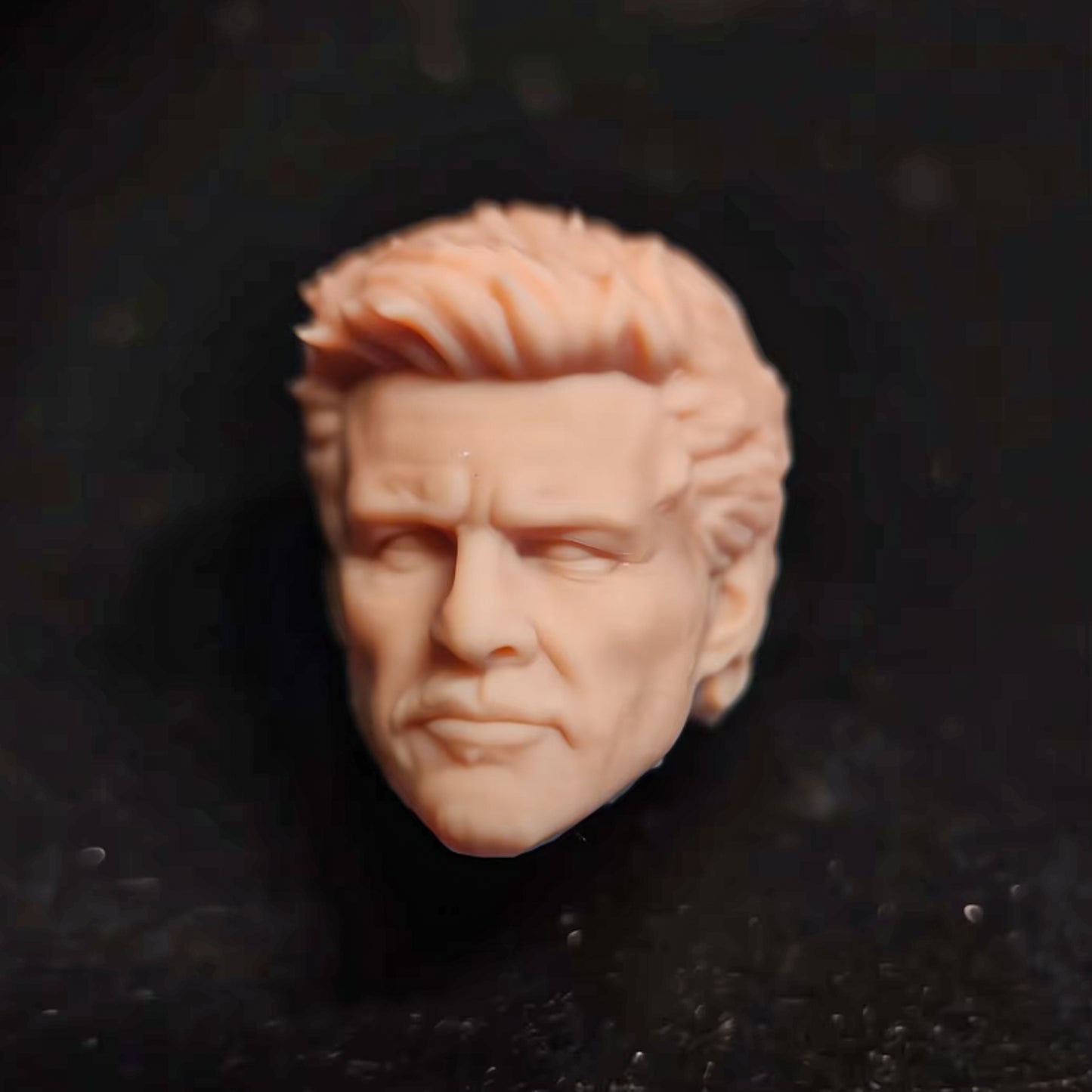 The Last of Us Pedro Pascal Head Sculpt for 3.75" 6" 7" Figures - 3.75 inch Available at 2Fast2See.co