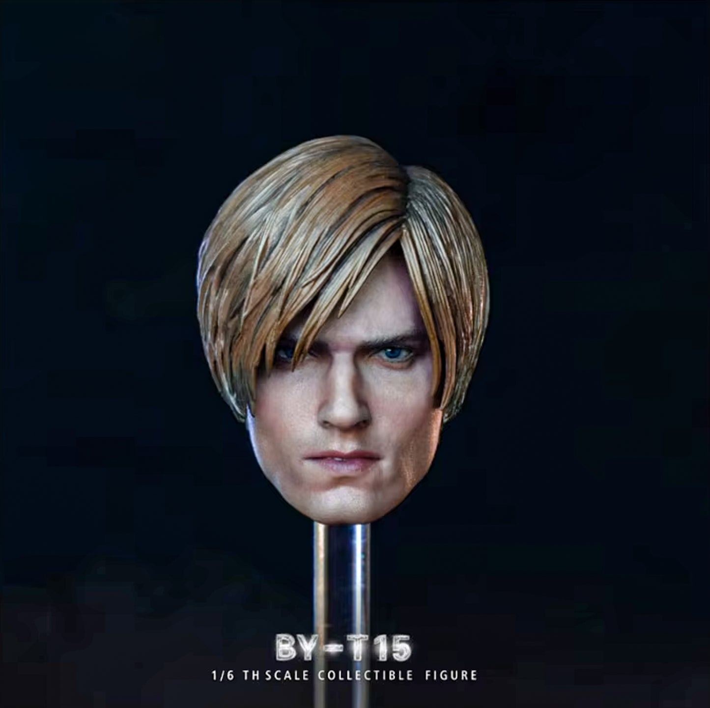Leon Scott Kennedy Head Sculpt 1/6 Scale RPD Carving Model