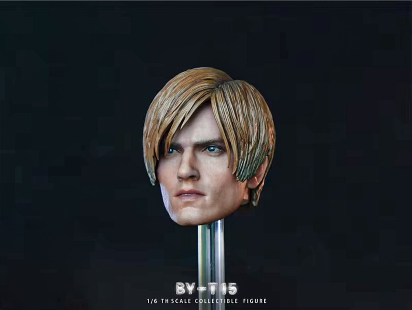 Leon Scott Kennedy Head Sculpt 1/6 Scale RPD Carving Model