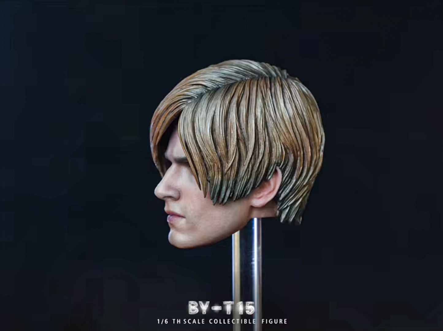 Leon Scott Kennedy Head Sculpt 1/6 Scale RPD Carving Model