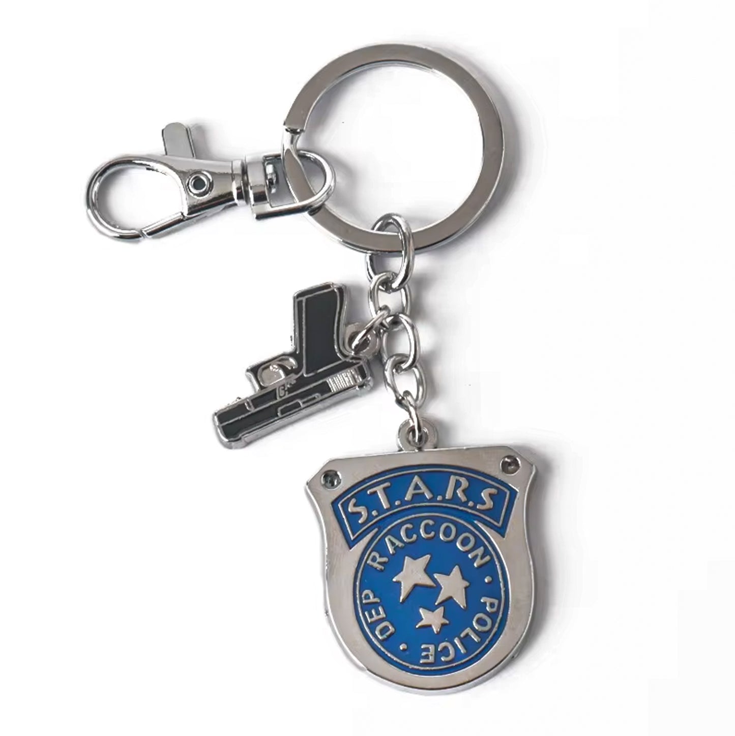 Resident Evil Stars Raccoon Police Department Keychain