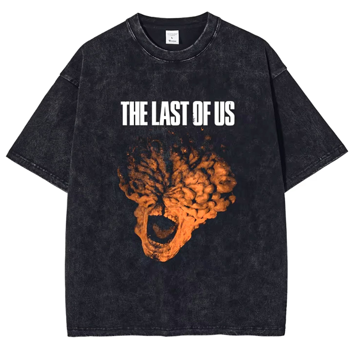The Last of Us Vintage Black Tshirt - Vintage Black / S Available at 2Fast2See.co
