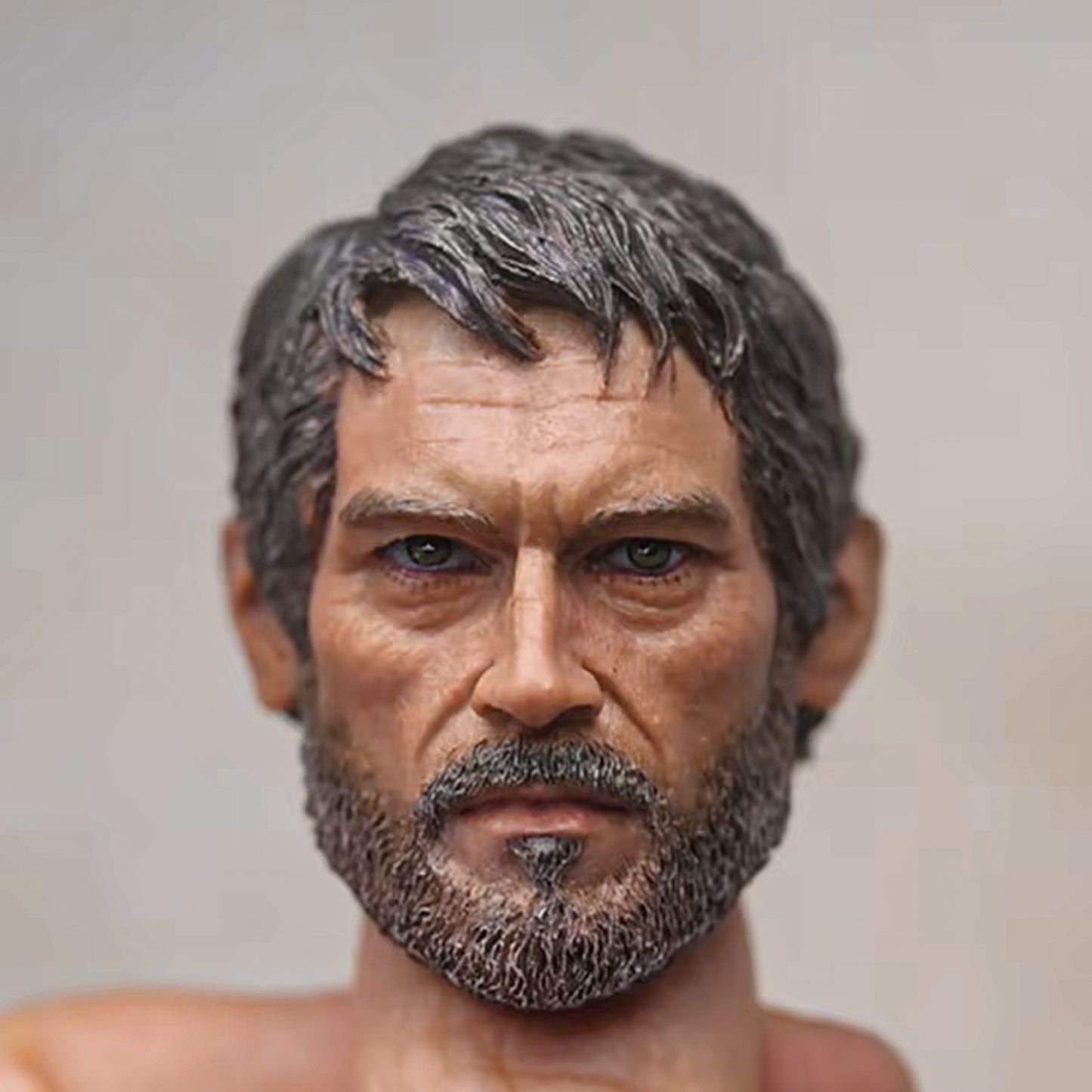 The Last of Us 1/6 Joel Head Sculpt Carving Model Fit 12'' Action Figure