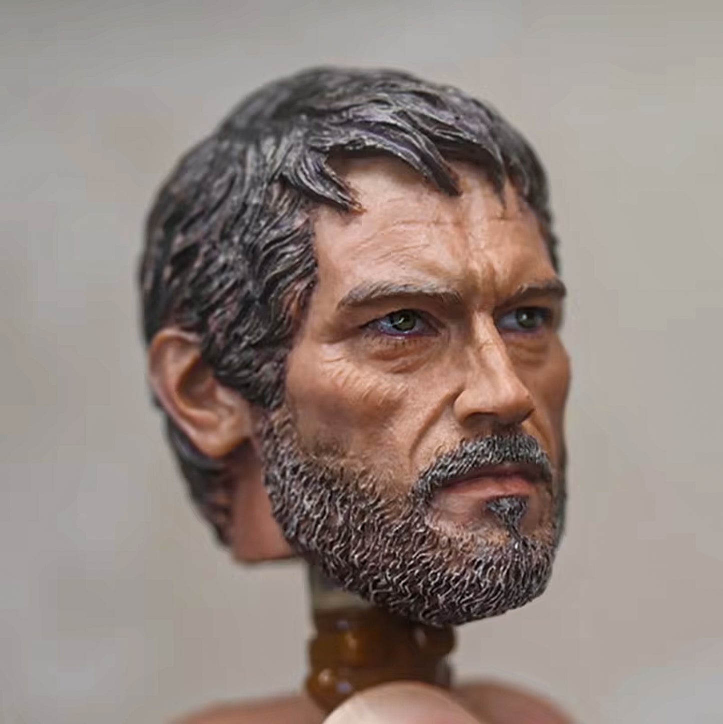 The Last of Us 1/6 Joel Head Sculpt Carving Model Fit 12'' Action Figure - Default Title Available at 2Fast2See.co