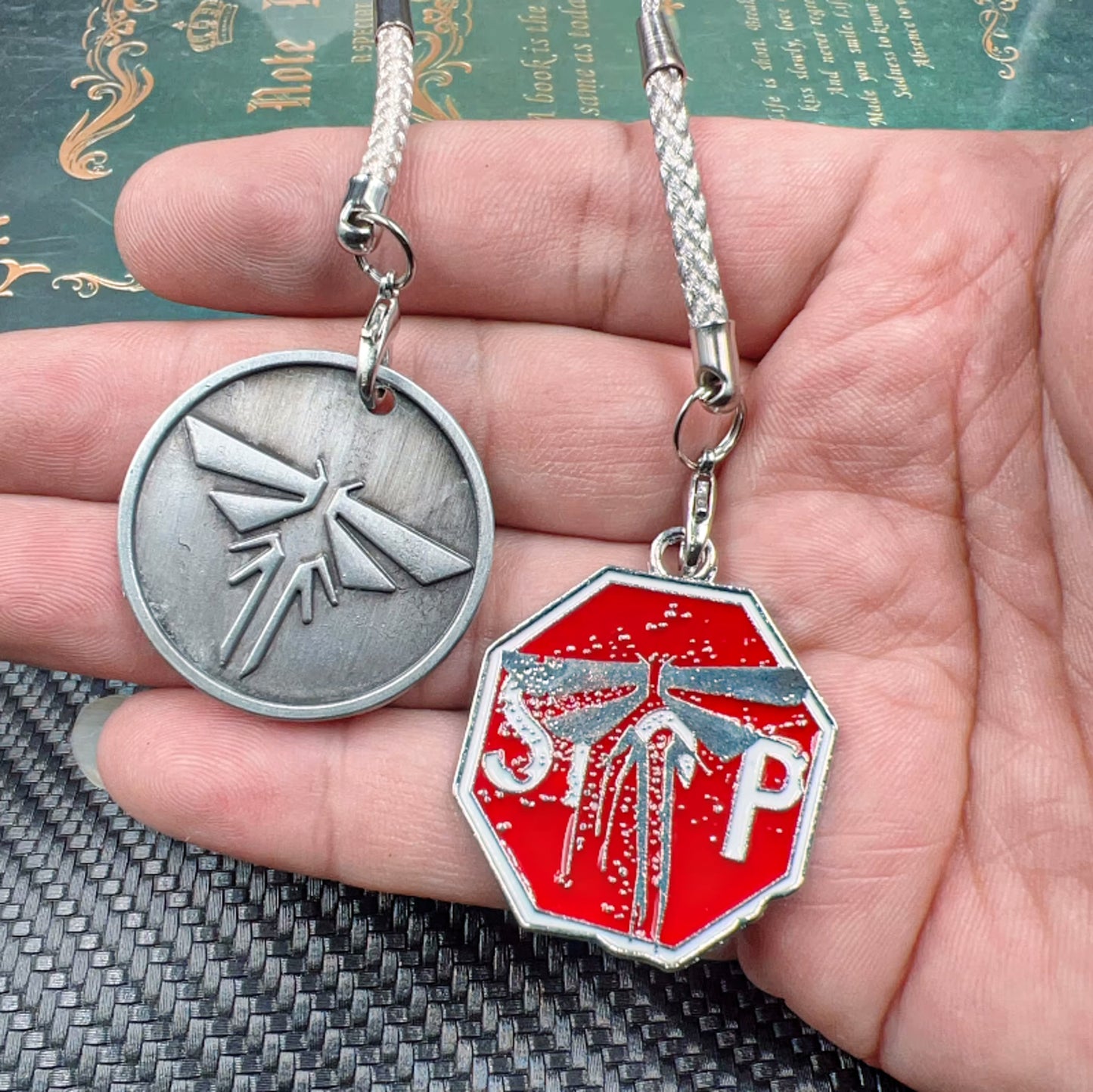The Last of Us Firefly Charm Strap Keychains