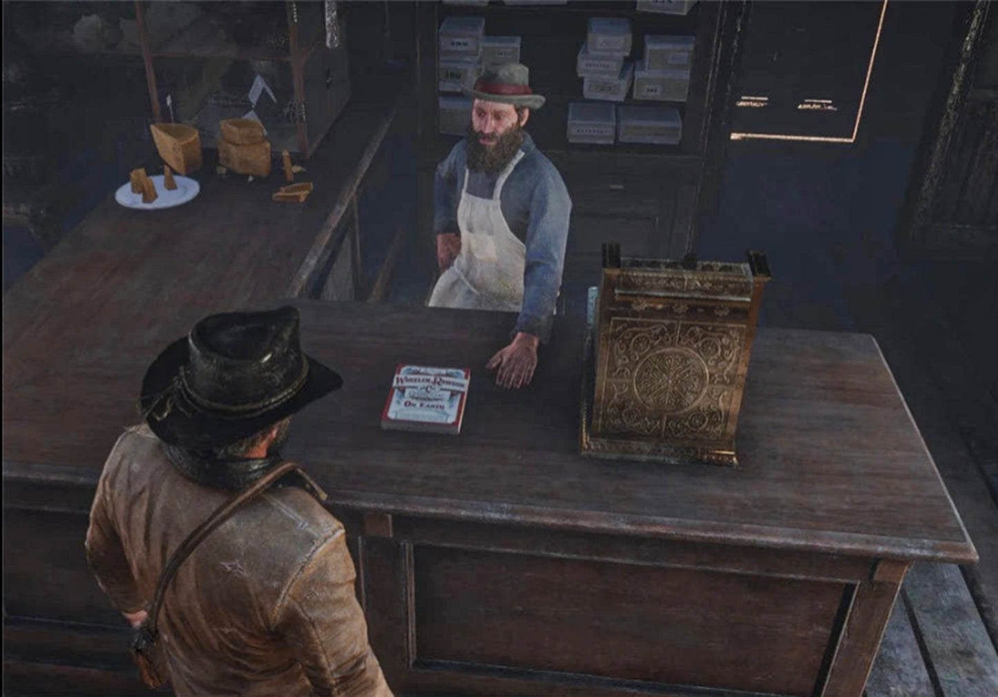 Red Dead Redemption 2 Store Catalog Manual Book Handmade Original English Font Collection
