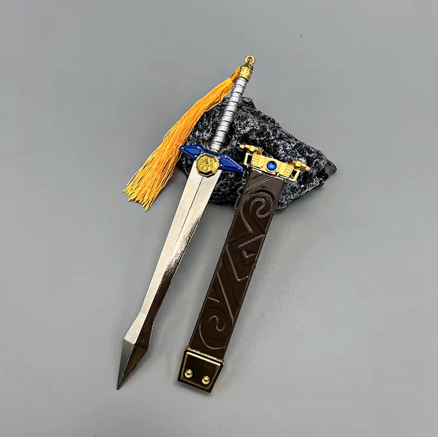 The Legend of Zelda 21cm Biggoron's Sword LoZ Tears of the Kingdom Metal Weapon Model