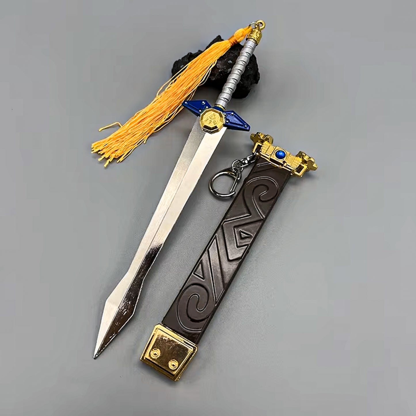 The Legend of Zelda 21cm Biggoron's Sword LoZ Tears of the Kingdom Metal Weapon Model