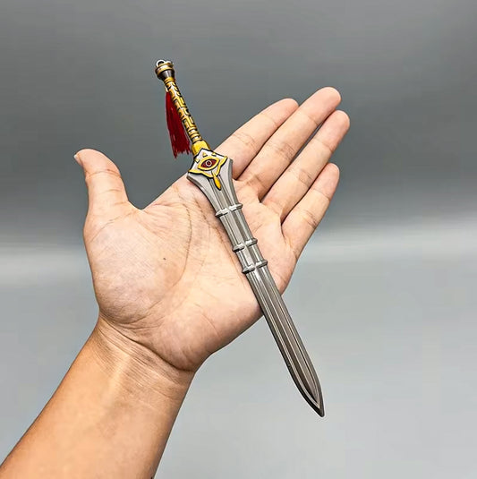 The Legend of Zelda 21cm Edge of Duality Sword Game Replica Metal Weapon - Edge of Duality Sword Available at 2Fast2See.co
