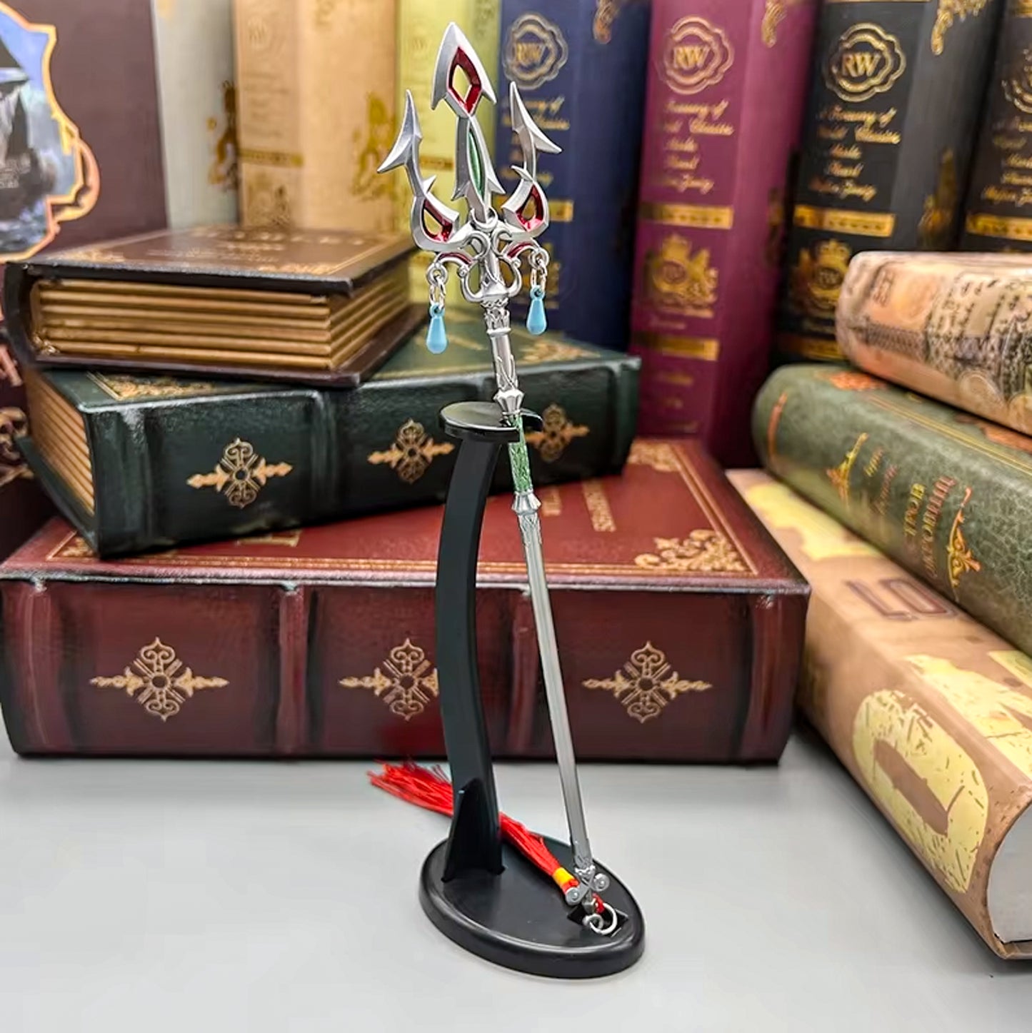 The Legend of Zelda 22cm Lightscale Trident - Lightscale Trident + Stand 2 Available at 2Fast2See.co