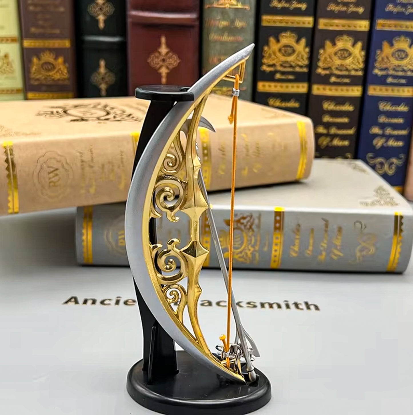 The Legend of Zelda 15cm Game Replica Bow of Light Metal Weapon - Bow of Light + Stand 2 Available at 2Fast2See.co