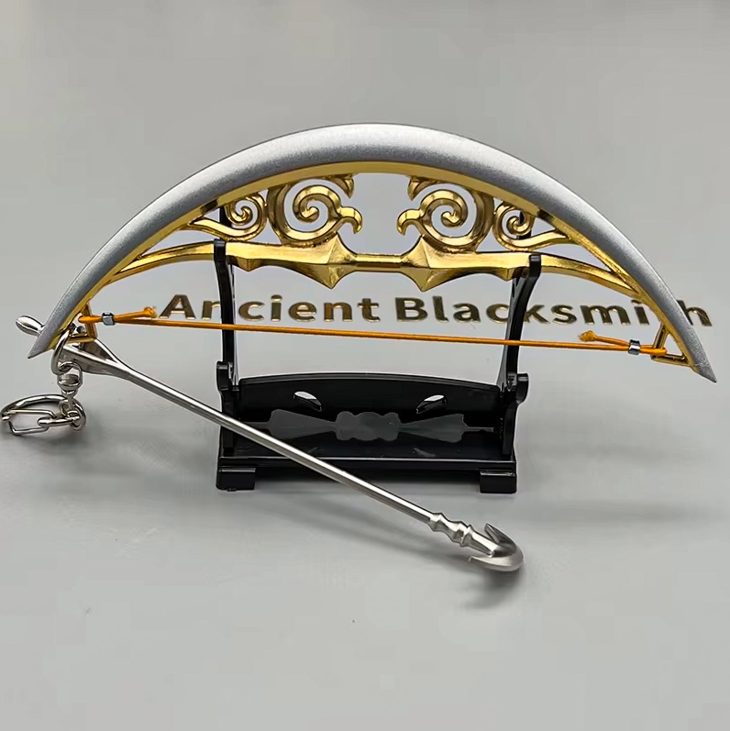 The Legend of Zelda 15cm Game Replica Bow of Light Metal Weapon - Bow of Light + Stand 1 Available at 2Fast2See.co