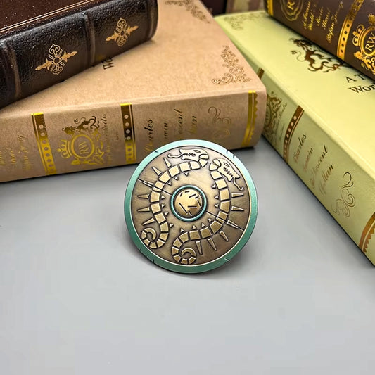 The Legend of Zelda 7cm Traveler's Shield Metal Model Replica - Traveler's Shield Available at 2Fast2See.co