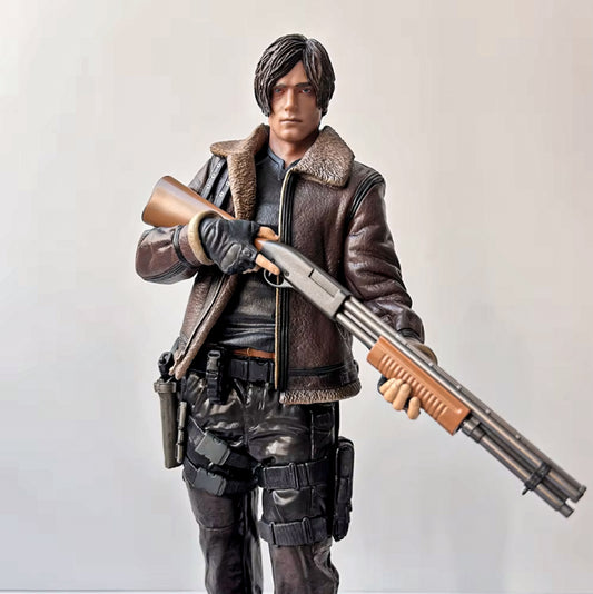 Resident Evil Leon S. Kennedy 33cm PVC Action Figure Biohazard Game - Default Title Available at 2Fast2See.co