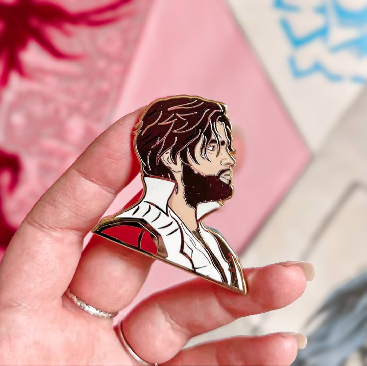 Arcane Jayce Character Inspired Metal Pin - Default Title Available at 2Fast2See.co