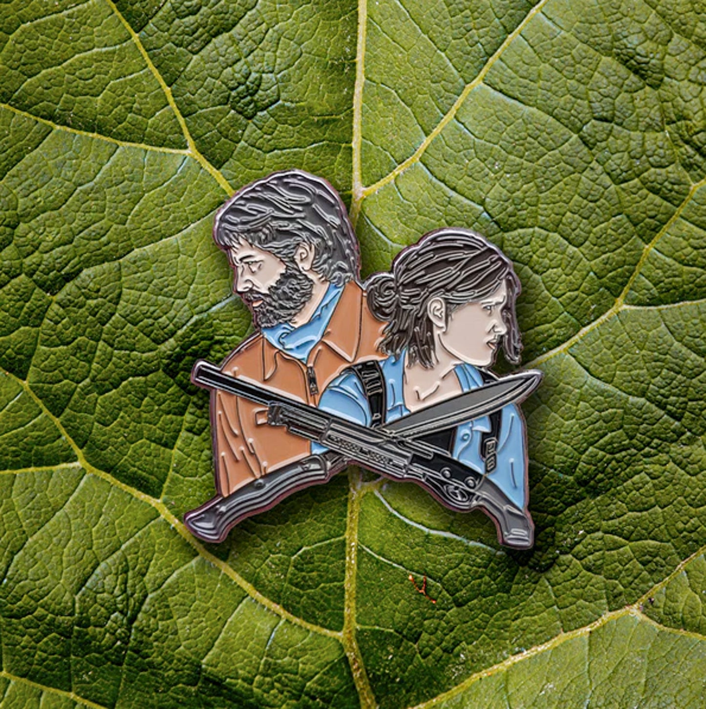 The Last Of Us Part II Ellie & Joel Enamel Pin - Default Title Available at 2Fast2See.co