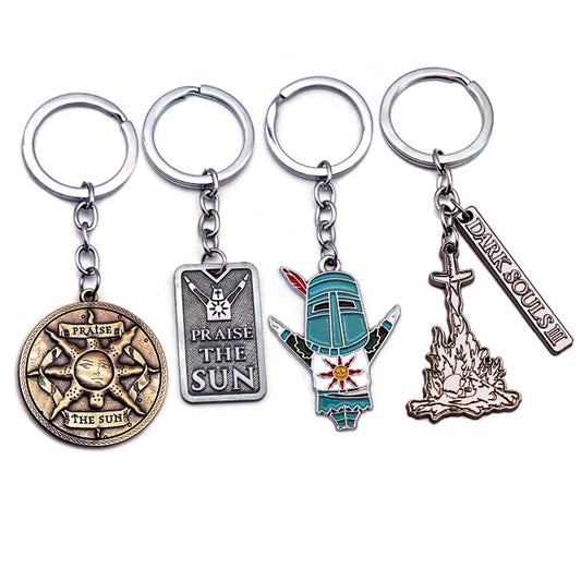 Dark Souls Steel Keychains Game Inspired Keychains - 1 Available at 2Fast2See.co