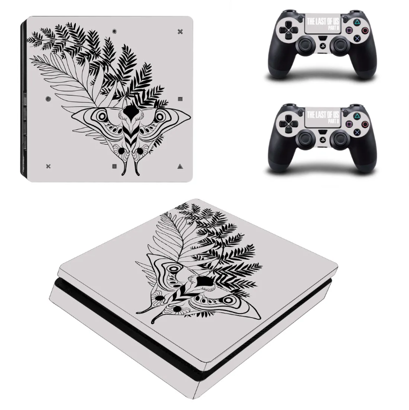 The Last of Us Ellie's Tattoo Minimal PS4 Slim Skin Sticker for Console and Controllers