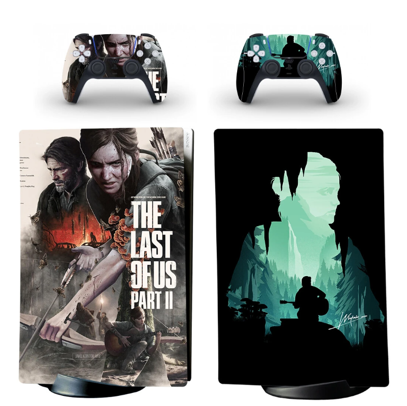 The Last of Us Part 2 PS5 Digital Skin Sticker Vinyl